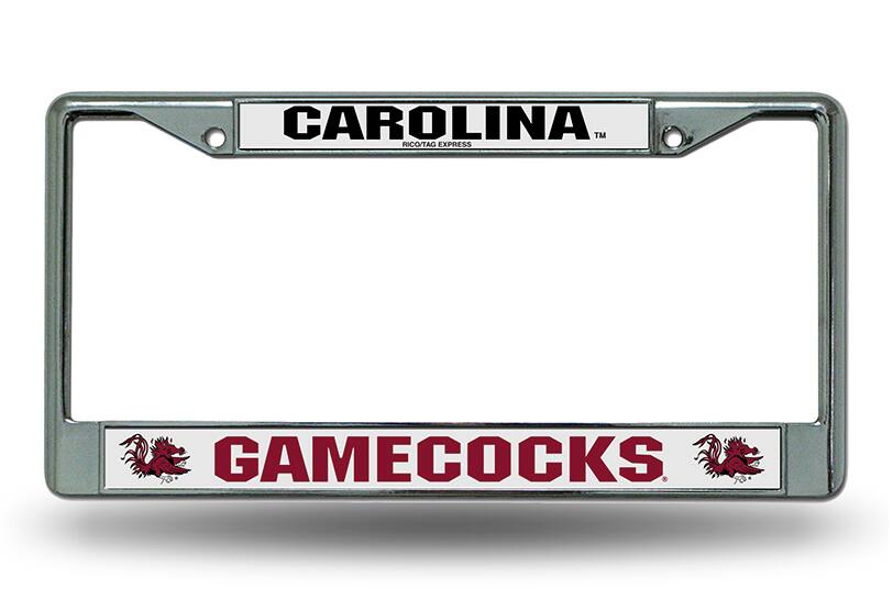 South Carolina Gamecocks Metal License Plate Frame