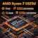 AMD Ryzen 7 5825U
8 Cores
2.0Ghz Basic frequency
16 Threads
4.5Ghz Turbo frequency
AMDA RYZEN SERIES 5825