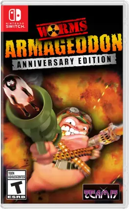 Nintendo Switch. Worms Armageddon Anniversary Edition. Teen. T ESRB. - T (Teen 13+)