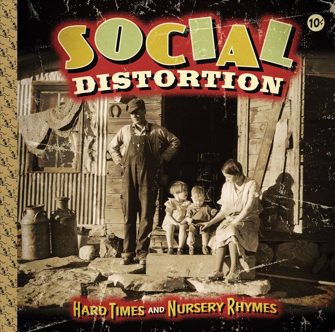 Front. Hard Times and Nursery Rhymes [LP].