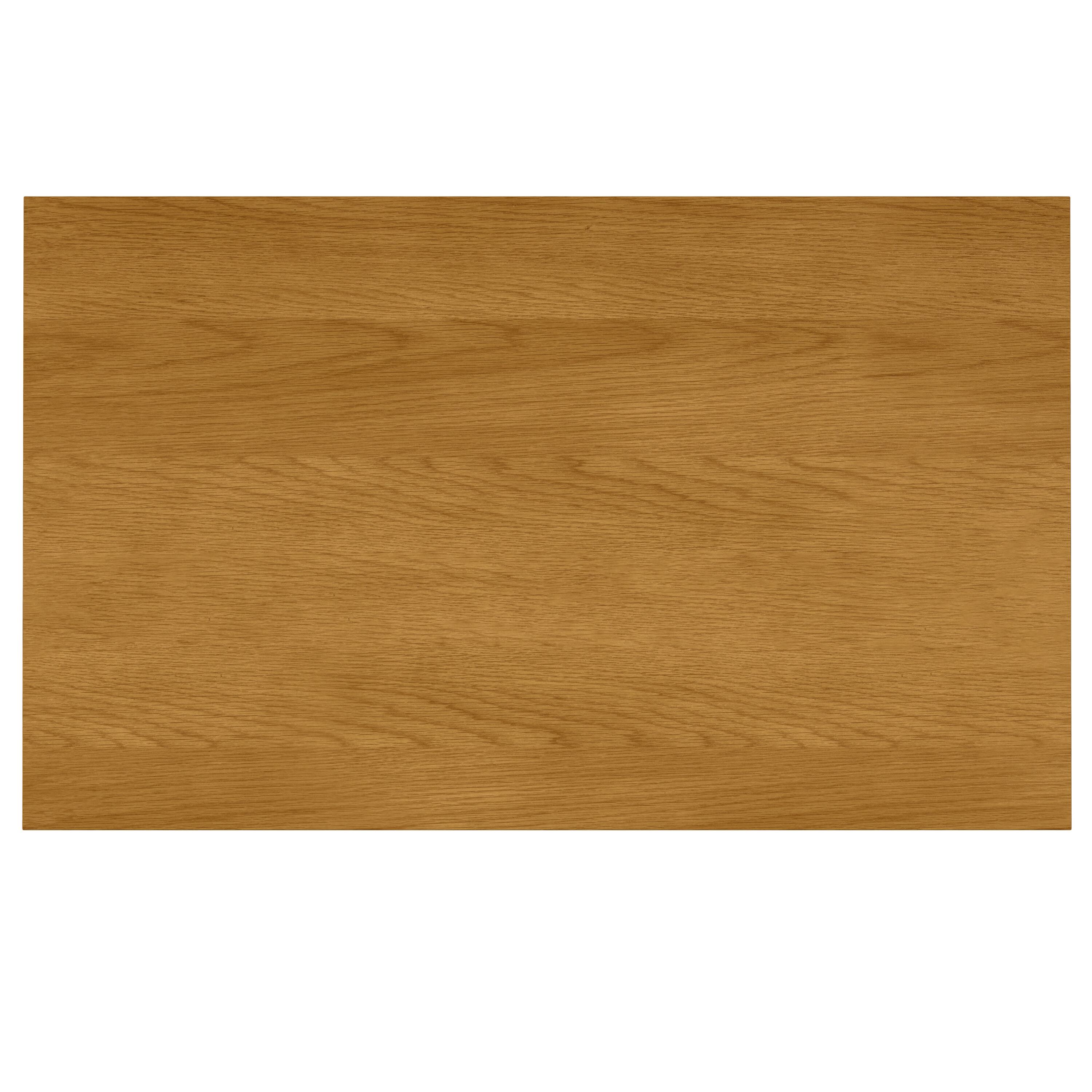 Back. Simpli Home - Hunter 66 inch x 40 inch Rectangle Industrial Dining Table in Oak - Oak.