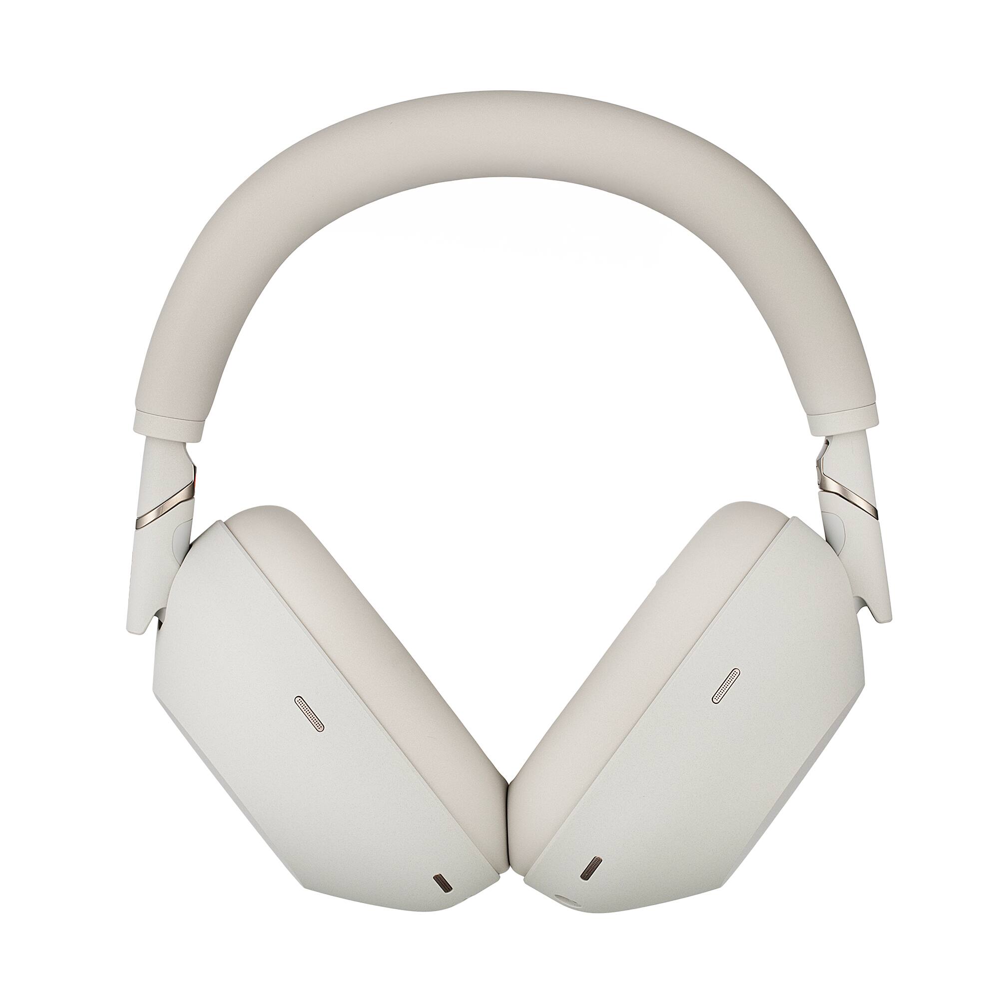 Alt View 1. Sony - Sony WH-1000XM6 Wireless Noise Canceling Overhead Headphones (Silver) - Bundle (International Model).