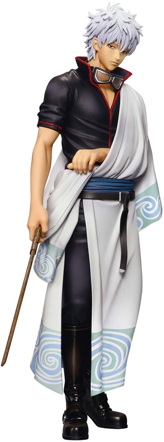 Alt View 3. Bandai - Ichibansho - Gintama - Masterlise Expiece - Gintoki Sakata (Gintama Exhibition) Figure   - Collectibles - Multicolor.