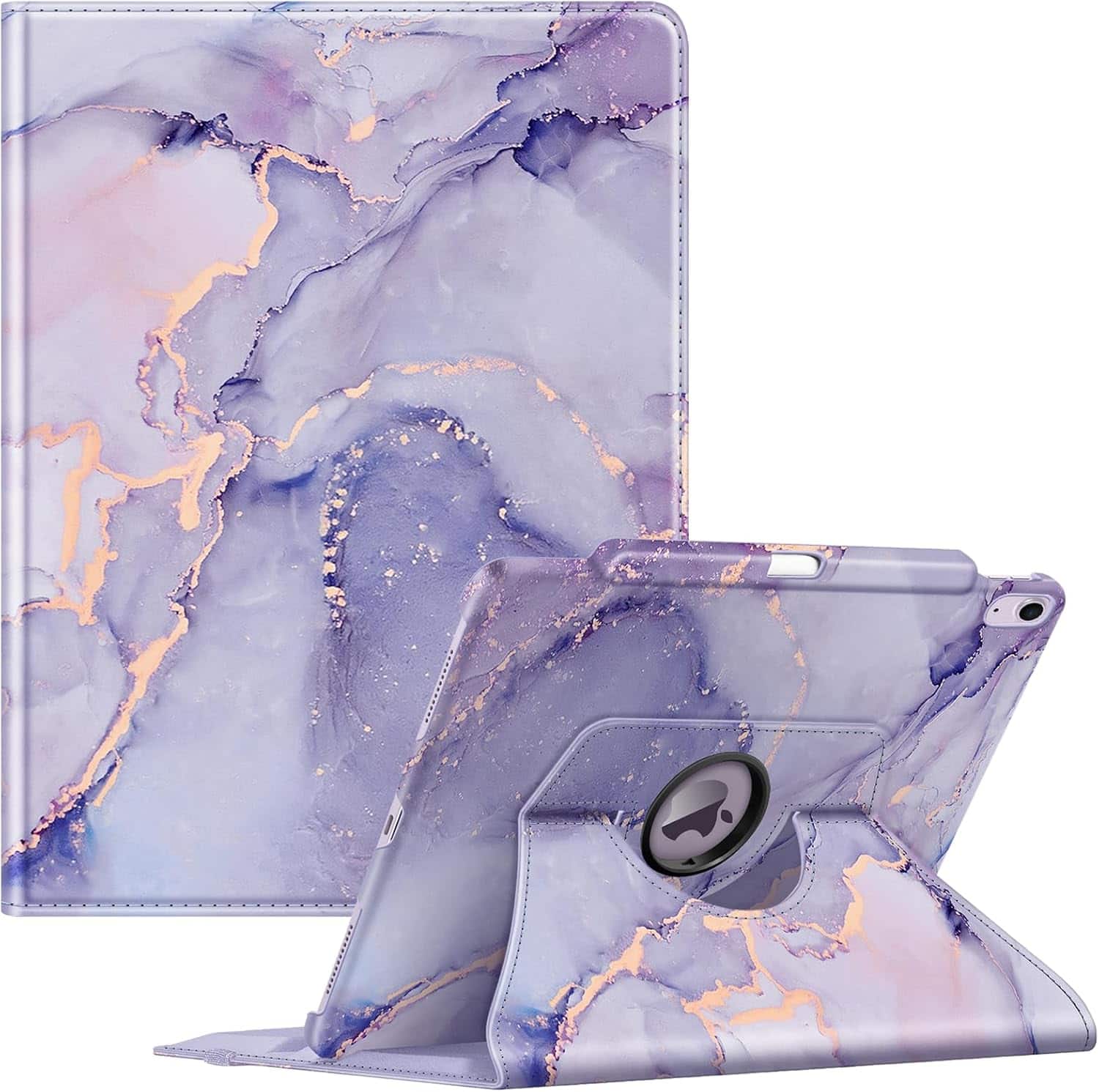 Fintie - Rotating Case for iPad Air 13-inch M4/M3/M2 (2026/2025/2024) | 360° Swivel Stand Shockproof Protective Cover - Lilac Marble price history on PriceWatchPro