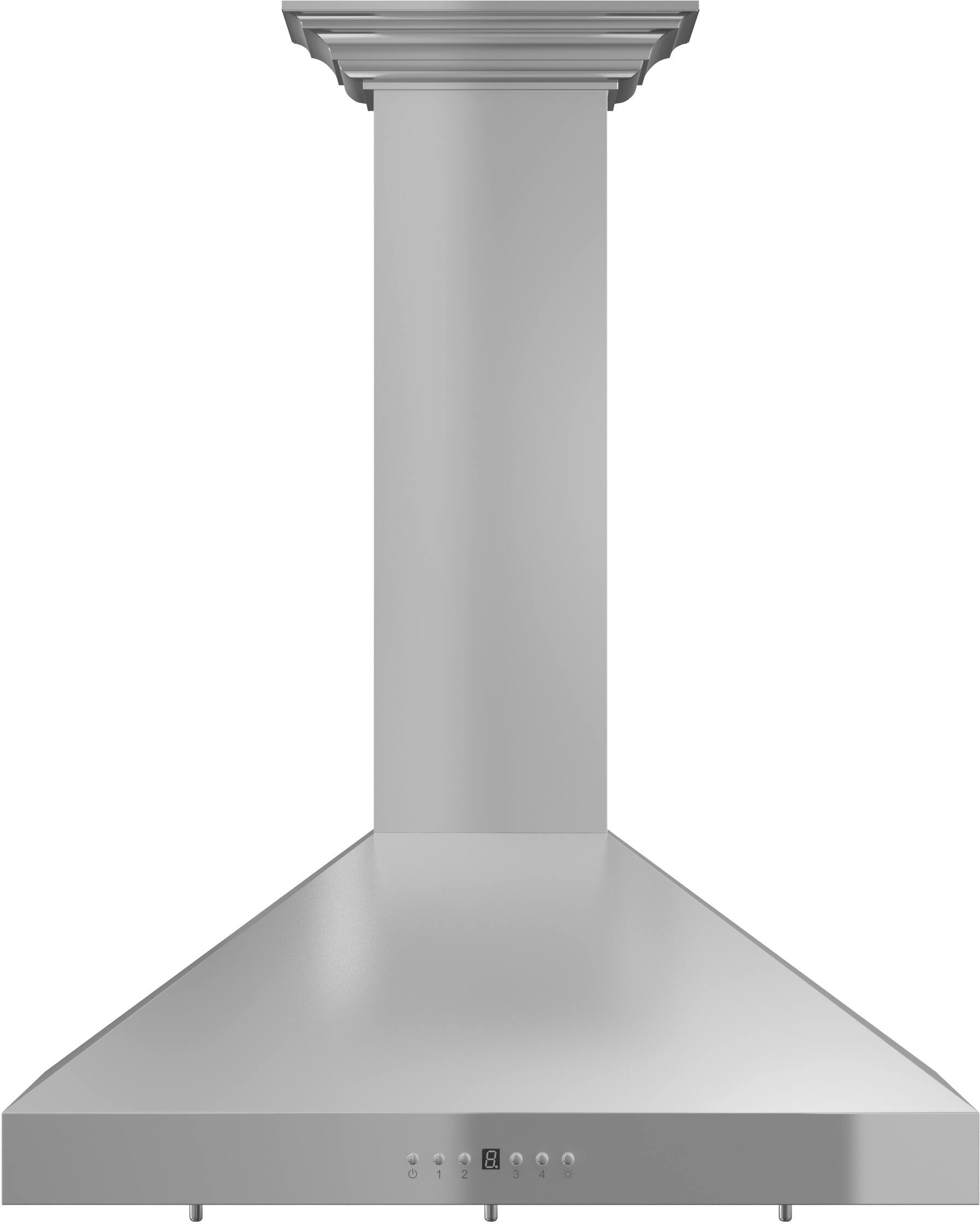Alt View 12. ZLINE - ZLINE 30 in. Convertible Vent Convertible Vent Wall Mount Range Hood in Stainless Steel with Crown Molding (KL3CRN-30) - Stainless steel.
