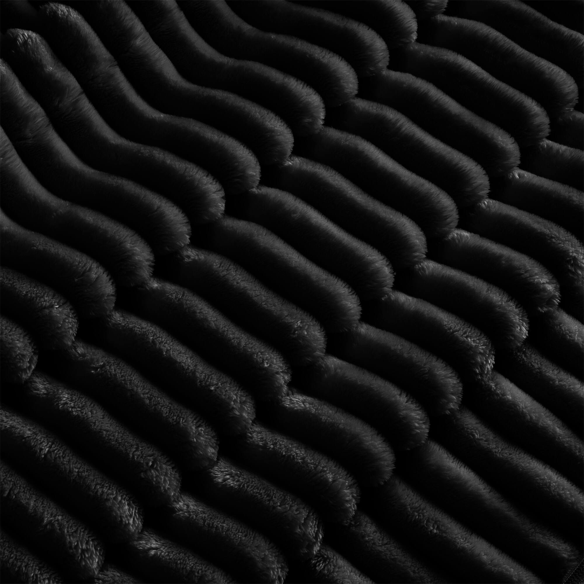 Alt View 1. Meqiodas - Slip-Covered Armchair with 1 Big Back Cushion and 2 Big Toss Pillows, Single Deep Seat Comfy Single Couch Sofa - Black.