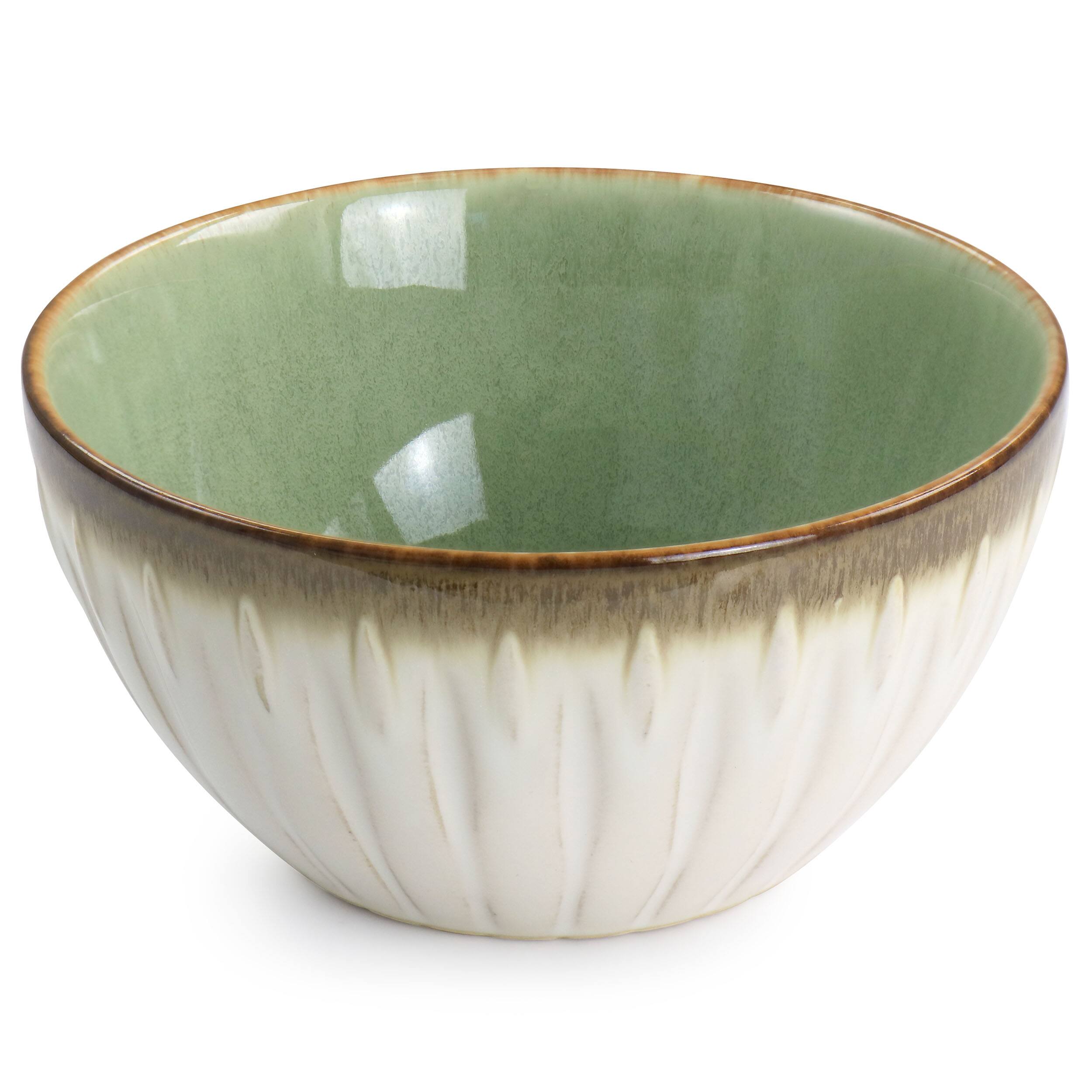 Alt View 5. Gibson - Gibson Elite Mayfair Bay 12 Piece Stoneware Dinnerware Set in Green - Green.