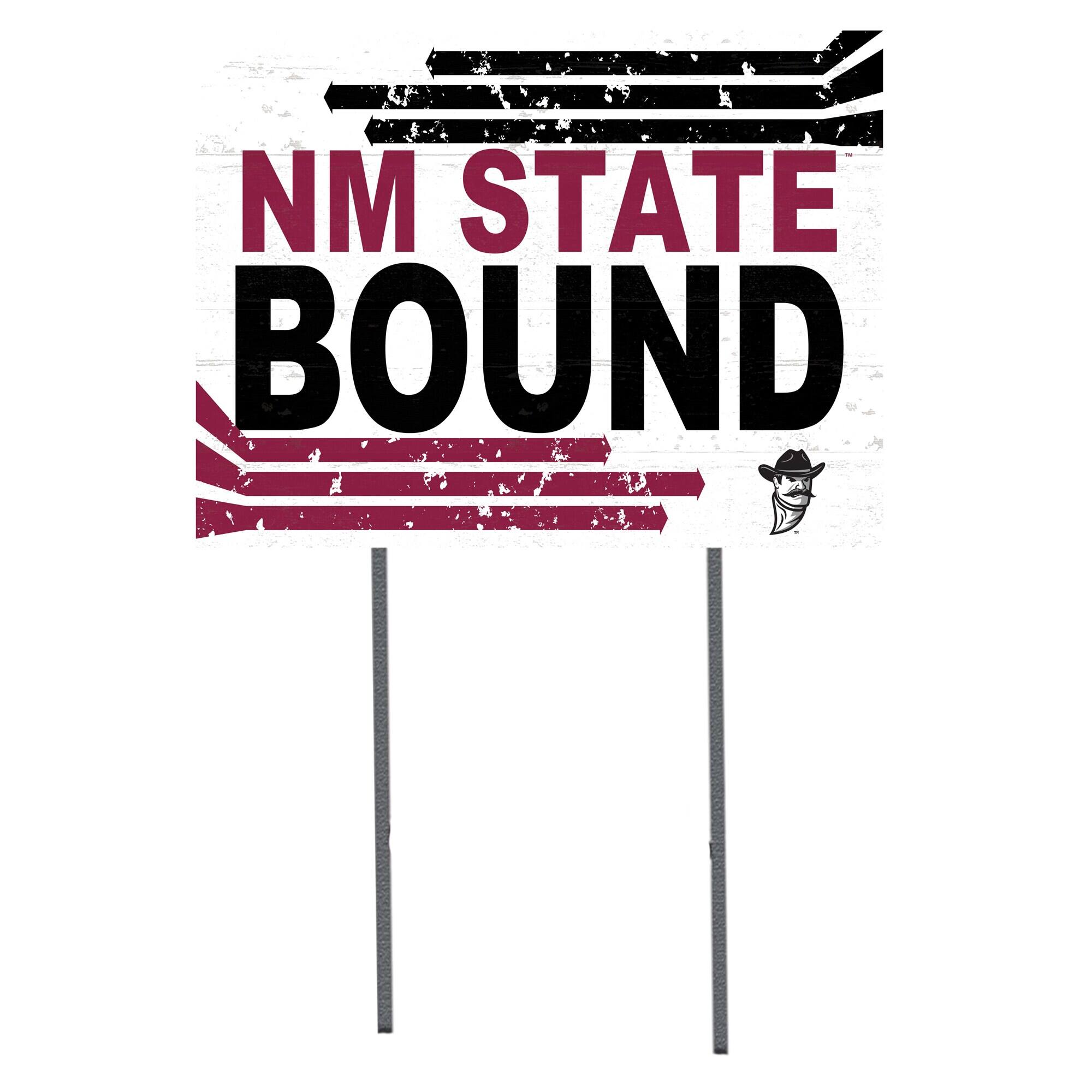 New Mexico State Aggies 18" x 24" Team Yard Sign