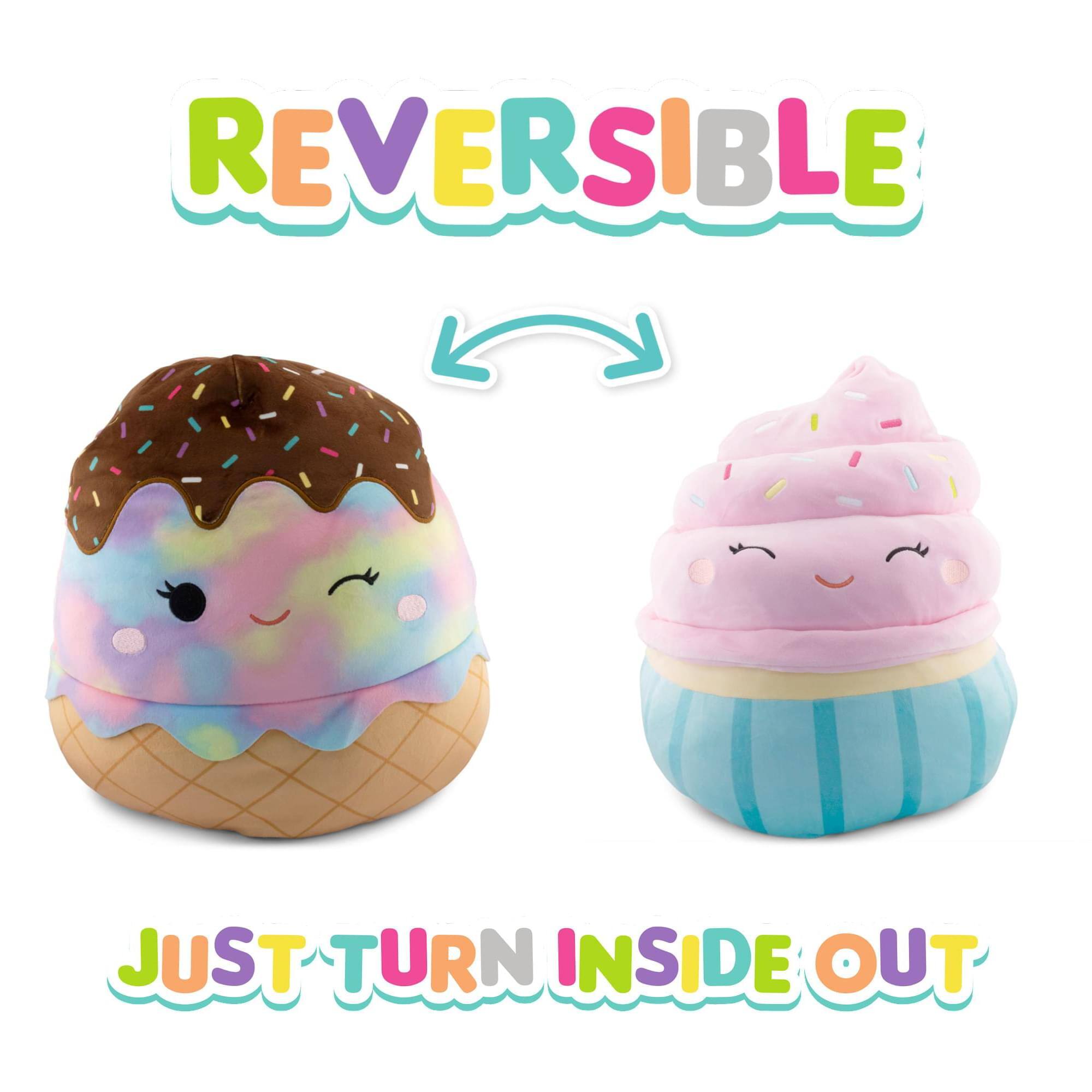 REVERSIBLE  
JUST TURN INSIDE OUT