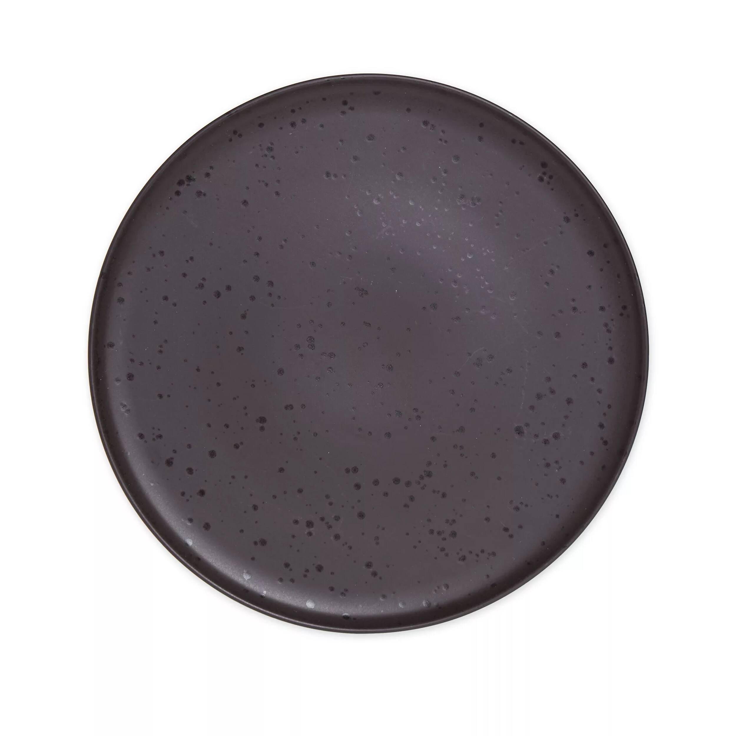 Alt View 1. Studio 3b - Studio 3B Mio 16 Piece Stoneware Dinnerware Set in Pepper With Reactive Glaze - Pepper.