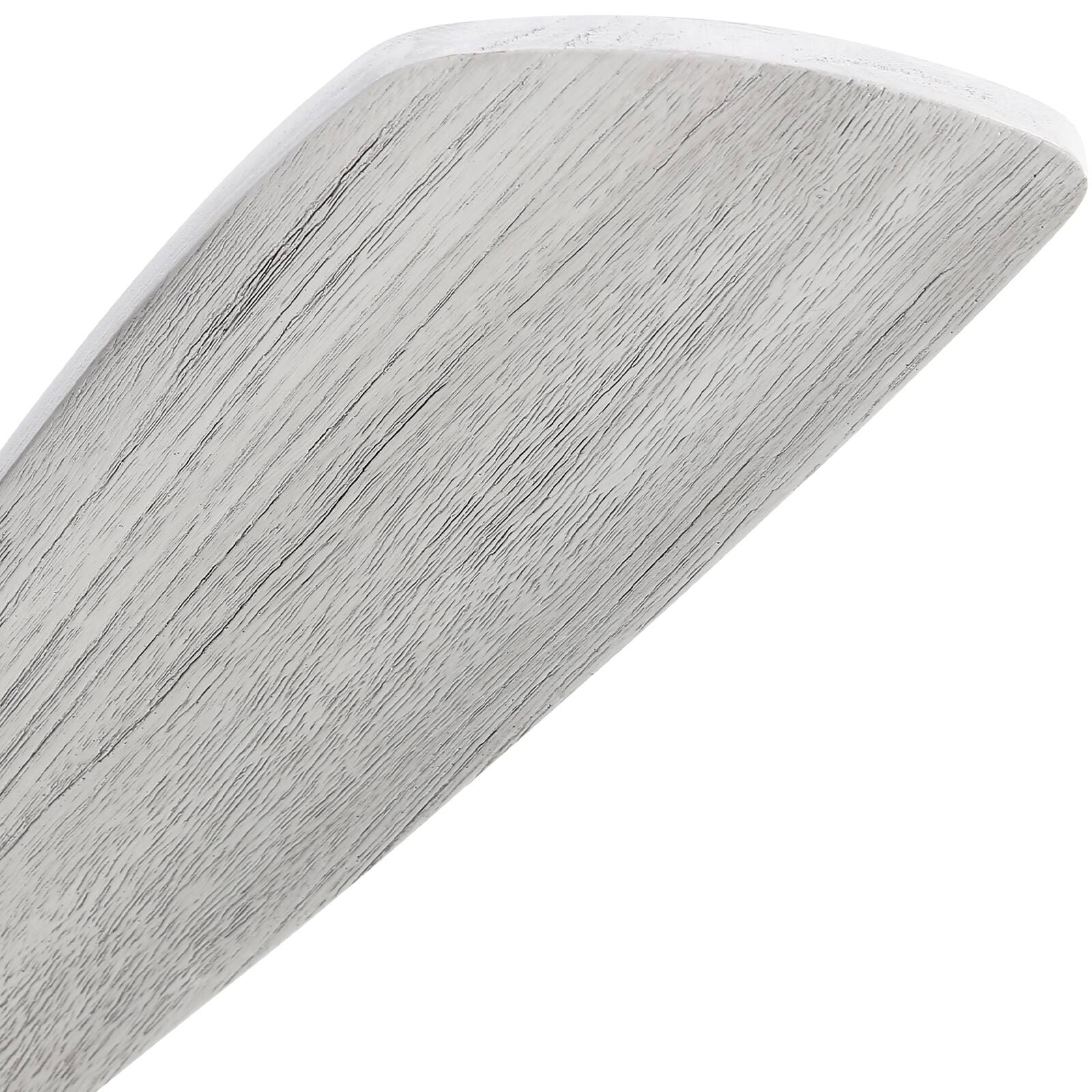 Alt View 3. Sofucor - 52 Inch Solid Wood Flush Mount Ceiling Fan With Remote Indoor/Outdoor Ceiling Fans Reversible DC Motor for Bedroom Patio - Silver.