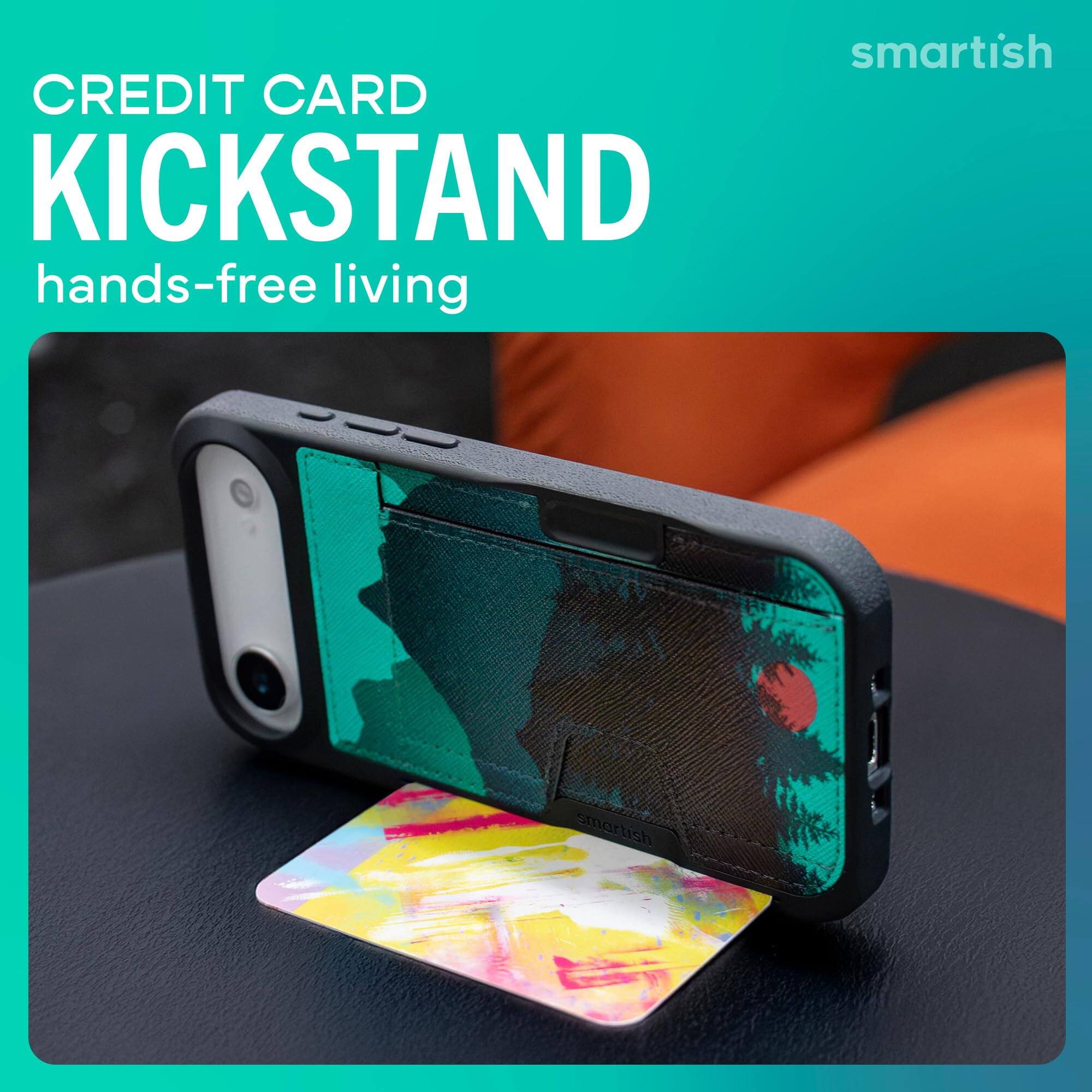 smartish  
CREDIT CARD KICKSTAND  
hands-free living