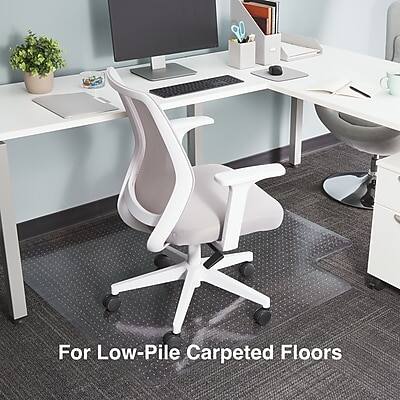 For Low-Pile Carpeted Floors