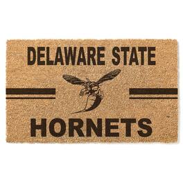 Jardine - Delaware State Hornets 18" x 30" Team Logo Doormat - Brown