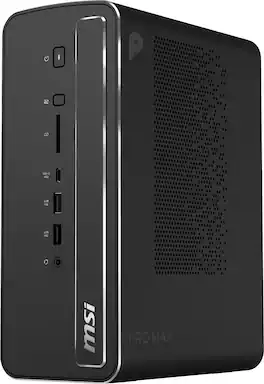 MSI - Pro MAX Edge AI+ Desktop - AMD Ryzen AI Max+ 395 - 128GB Memory - Radeon Graphics - 1TBSSD - WiFi7 - Type C - Windows 11 - Black