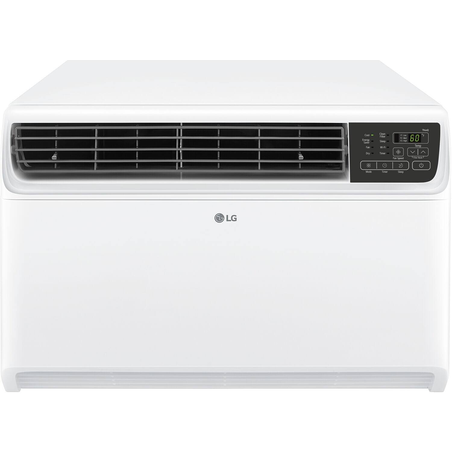 Alt View 5. LG - LG - 23,500 BTU DUAL Inverter 230V Smart Window Air Conditioner - White.