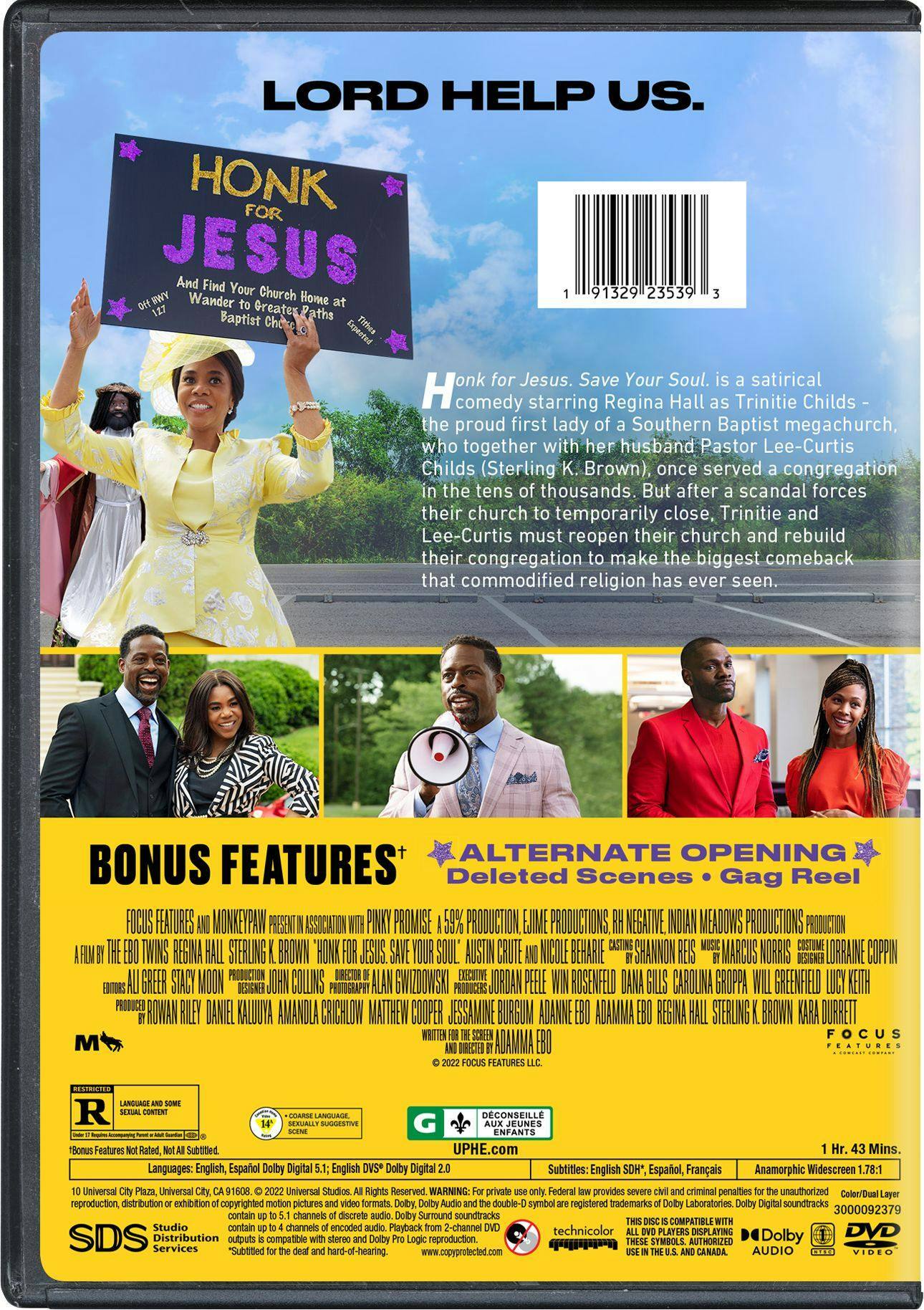 Back. Honk for Jesus. Save Your Soul [DVD].