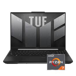 ASUS - TUF A16 165Hz FHD Gaming Laptop,AMD Ryzen 7-7735HS,AMD Radeon RX 7700S,64GB RAM,2TB SSD,Win 11 - Off Black