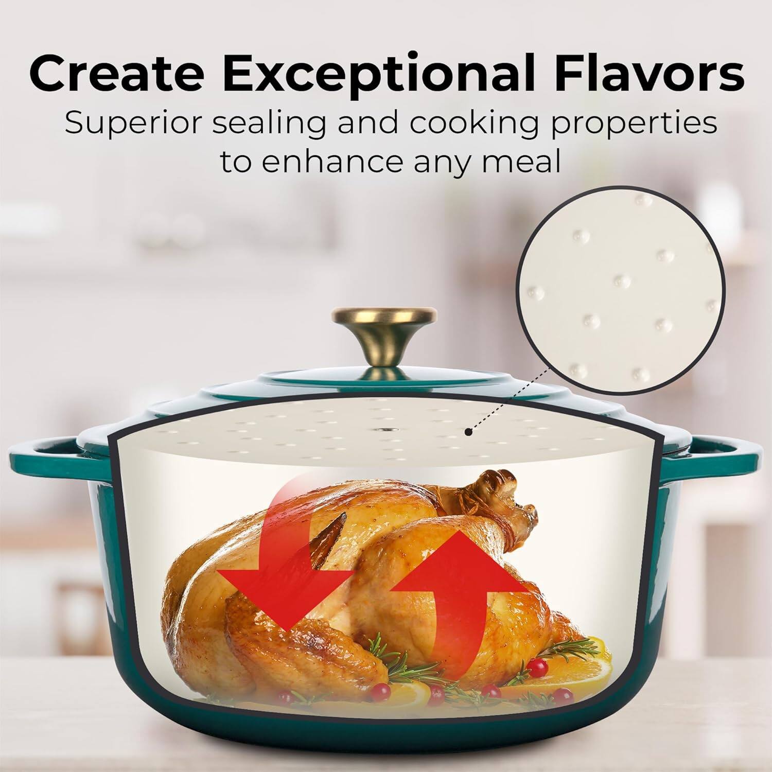 Create Exceptional Flavors  
Superior sealing and cooking properties to enhance any meal
