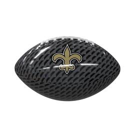 Logo Brands - New Orleans Saints Rubber Glossy Mini Football - Multicolor