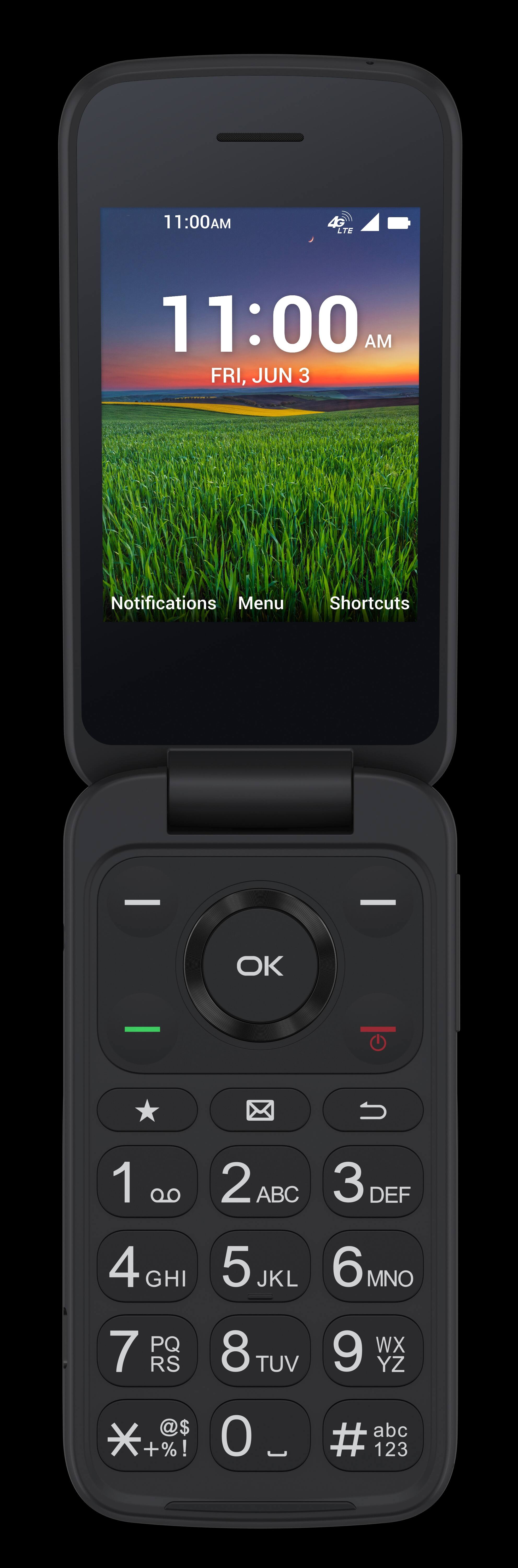 11:00 AM  
FRI, JUN 3  
Notifications Menu Shortcuts  
OK  
1 2 3  
4 5 6  
7 8 9  
0
