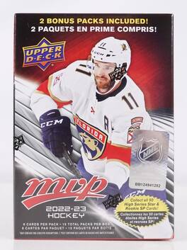 2022-23 Upper Deck MVP Hockey Blaster Box
