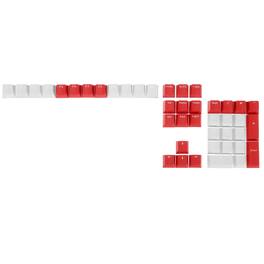 Unique Bargains - 42 Keys PBT Keycap Set, Colorful Mechanical Numpad Numeric Keypads Portable Keycaps for Office Gaming DIY - Red White