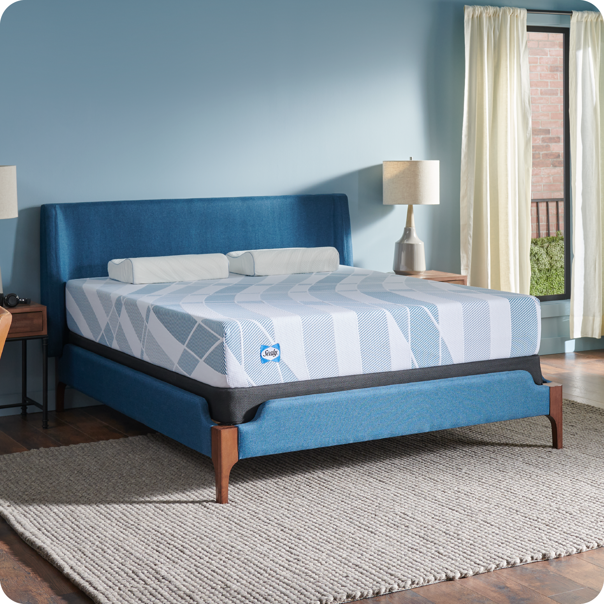 Alt View 15. Sealy - Dreamlife 10” Foam Mattress-in-a-Box, Full - White.