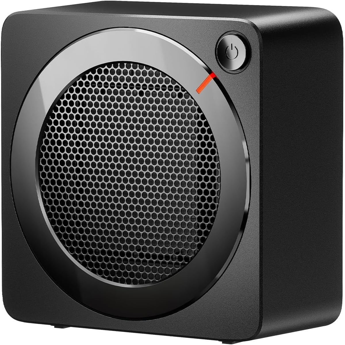 Loheer - 500W PTC Ceramic Space Heater, Portable Desk Electric Heater for Indoor Office and Home Use