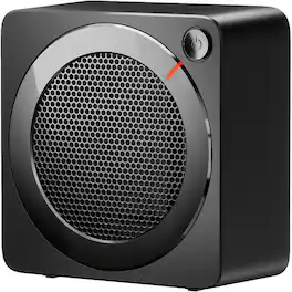 Loheer - 500W PTC Ceramic Space Heater, Portable Desk Electric Heater for Indoor Office and Home Use