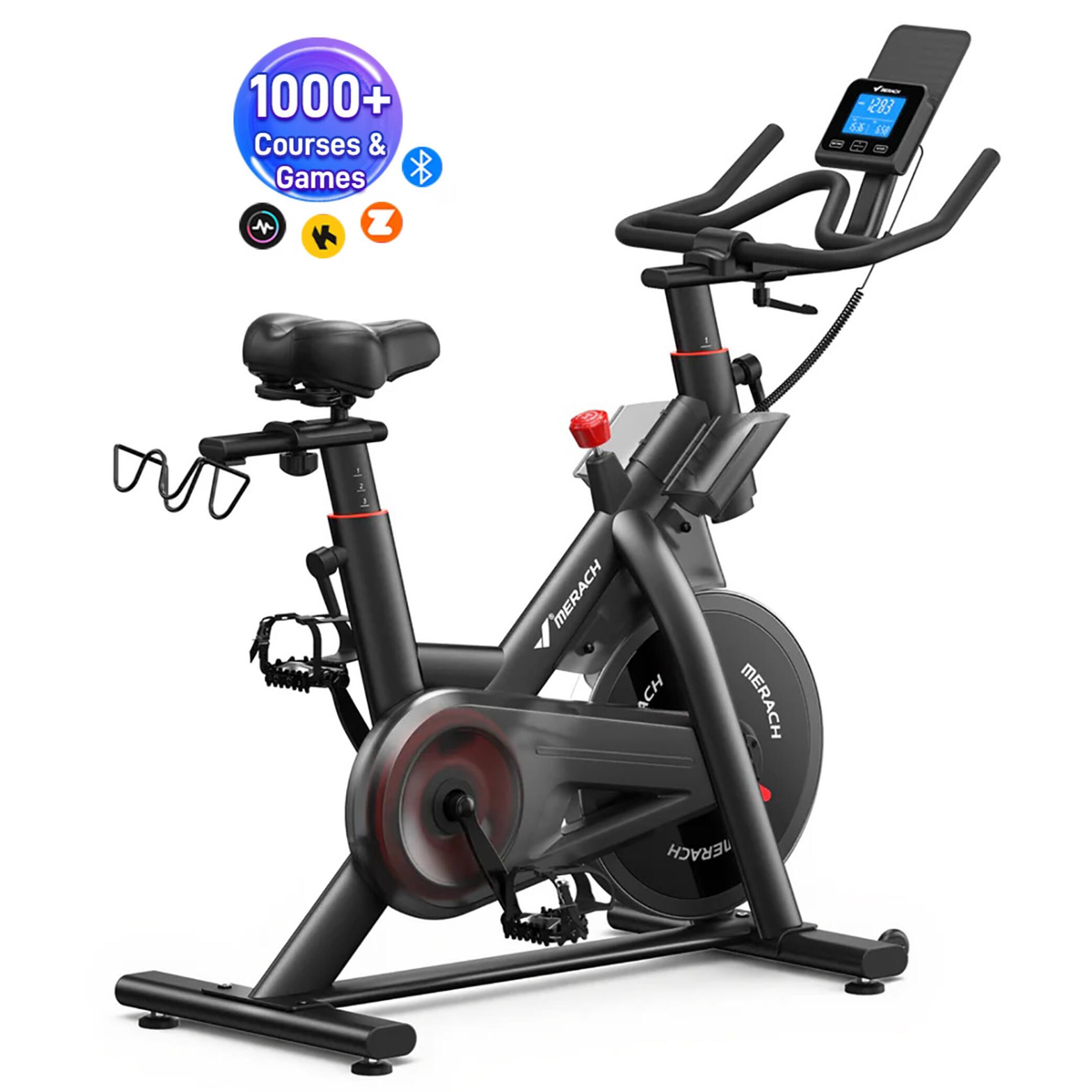 MY TRAINER αX リラクゼーション電子機器 MT 9537 MERACH Self Powered & Auto Resistance Exercise Bike 40LBS Flywheel