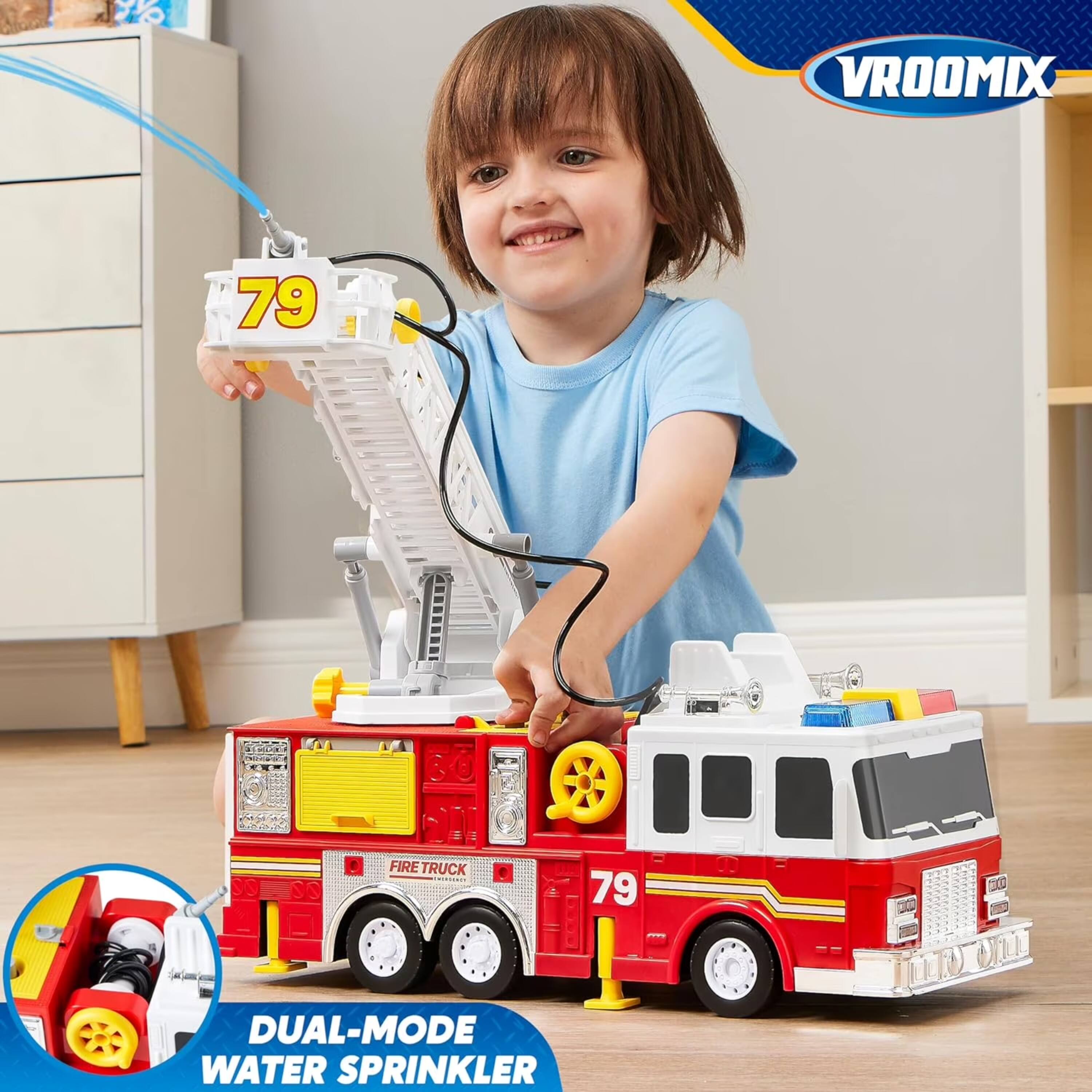 VROOMIX 79 e FIRE TRUCK 79 DC DUAL-MODE WATER SPRINKLER