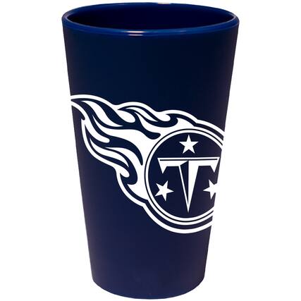 Front. WinCraft - Tennessee Titans 16oz. Silicone Pint Glass - Multicolor.