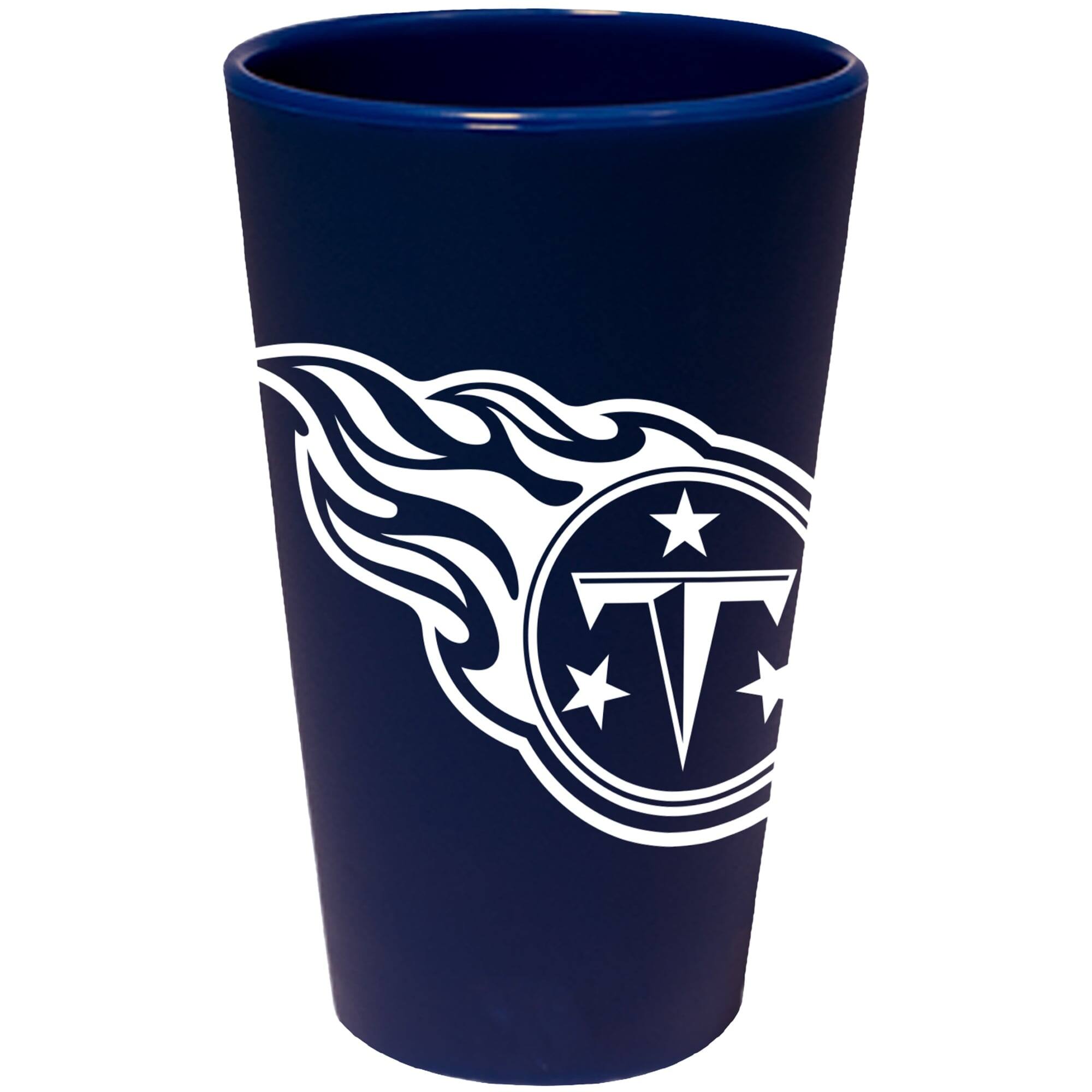 Front. WinCraft - Tennessee Titans 16oz. Silicone Pint Glass - Multicolor.