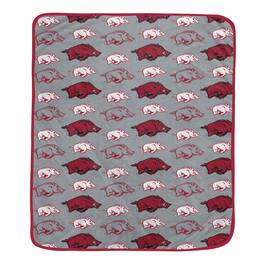 Pegasus - Arkansas Razorbacks 60" x 72" Logo Roll Ultra Soft Blanket - Multicolor