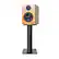 Alt View 3. Kanto - 9" Universal Desktop Speaker Stands with Cable Management, Pair - Black.