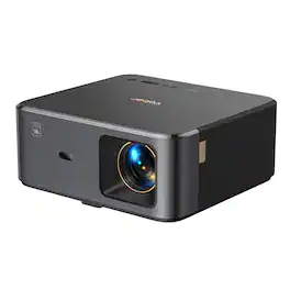 Yaber - K2s 1000 ANSI WiFi 6 Bluetooth Projector, JBL, Dolby Audio, Auto Focus & Keystone, 1080P 4K Supported Projector - Black