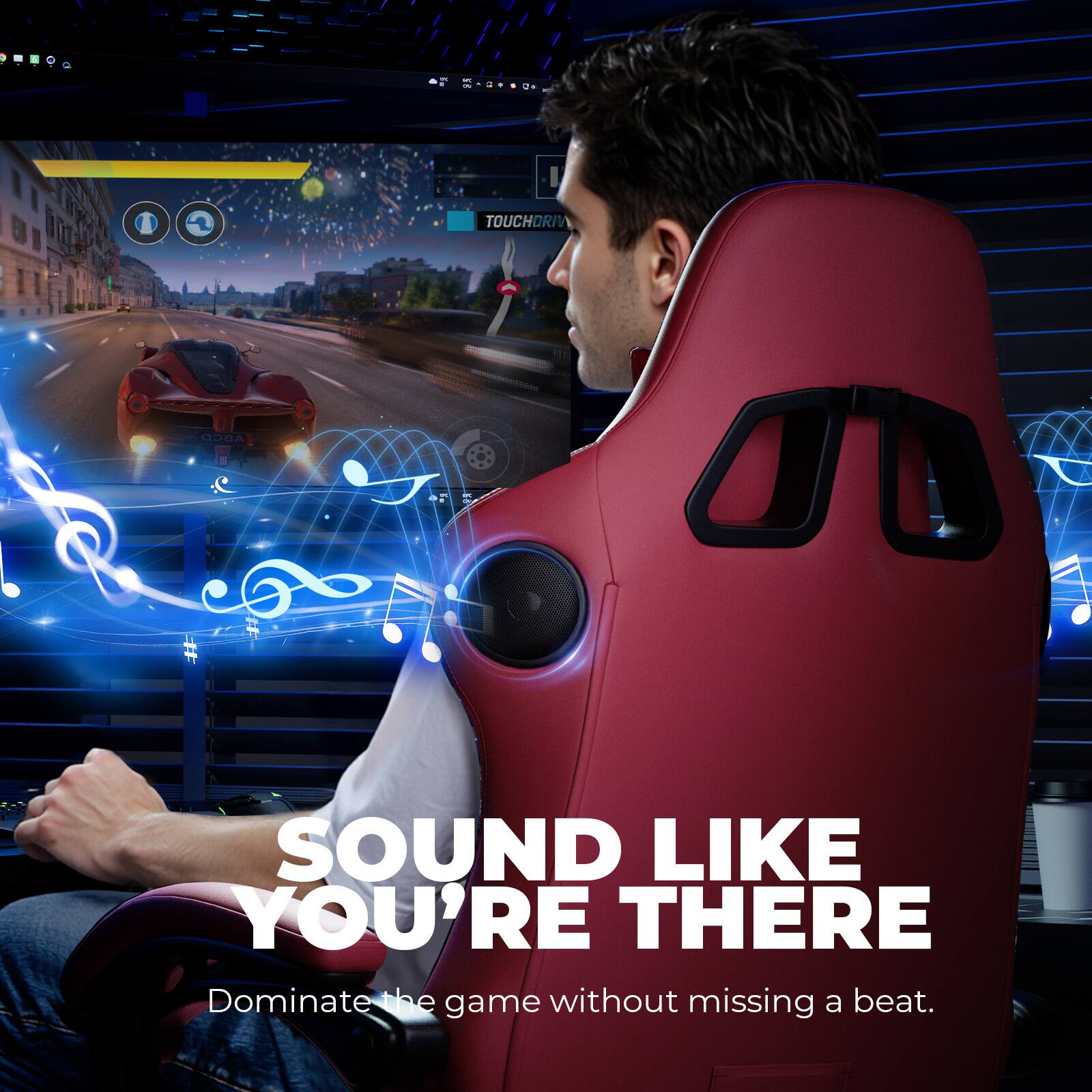 SOUND LIKE YOU'RE THERE

Dominate the game without missing a beat.