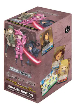 Bandai - Weiss Schwarz - Trading Card Game: Sword Art Online Alternative: Gun Gale Online Booster Box