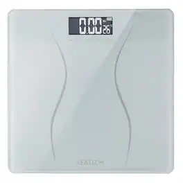 Winado - Digital Weight Scale Digital Bathroom Scale with kg / lb Conversion & 396 lb Capacity & Auto-on/off for Weight Tracking - White