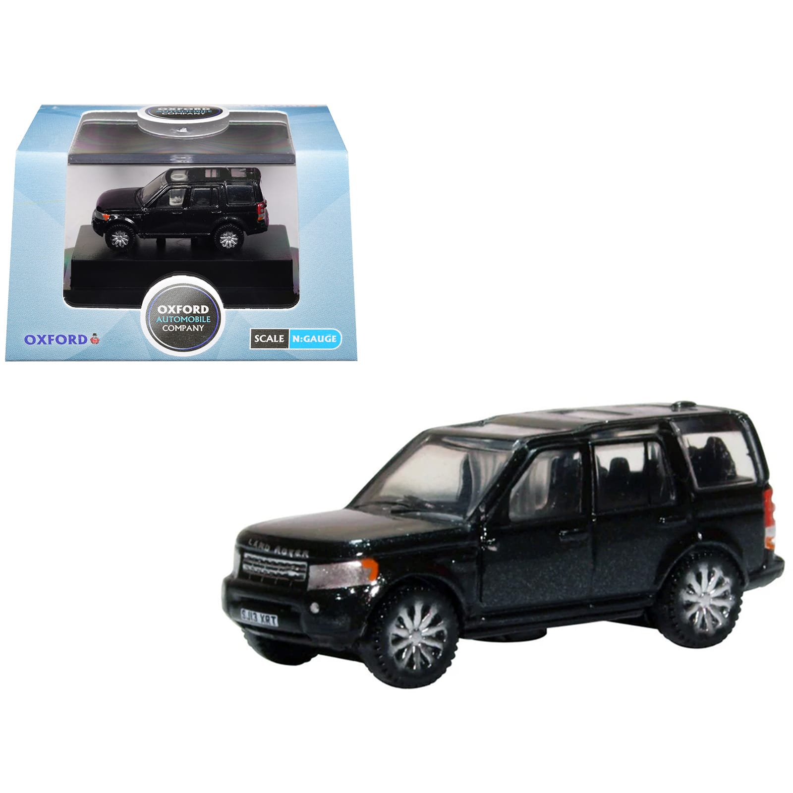 Land Rover Discovery 4 RHD (Right Hand Drive) Santorini Black 1/148 (N) Scale Diecast Model car by Oxford Diecast price history on PriceWatchPro