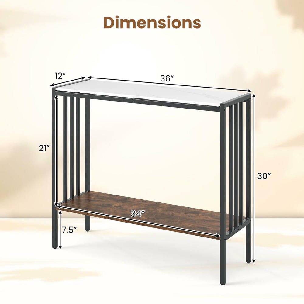 Dimensions: 12" x 36" x 21" x 30" x 34" x 7.5"