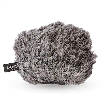 Front. MOVO - Movo WS-G9 Furry Outdoor Microphone Windscreen Muff for Portable Digital Recorders up to 3 X 1.5".