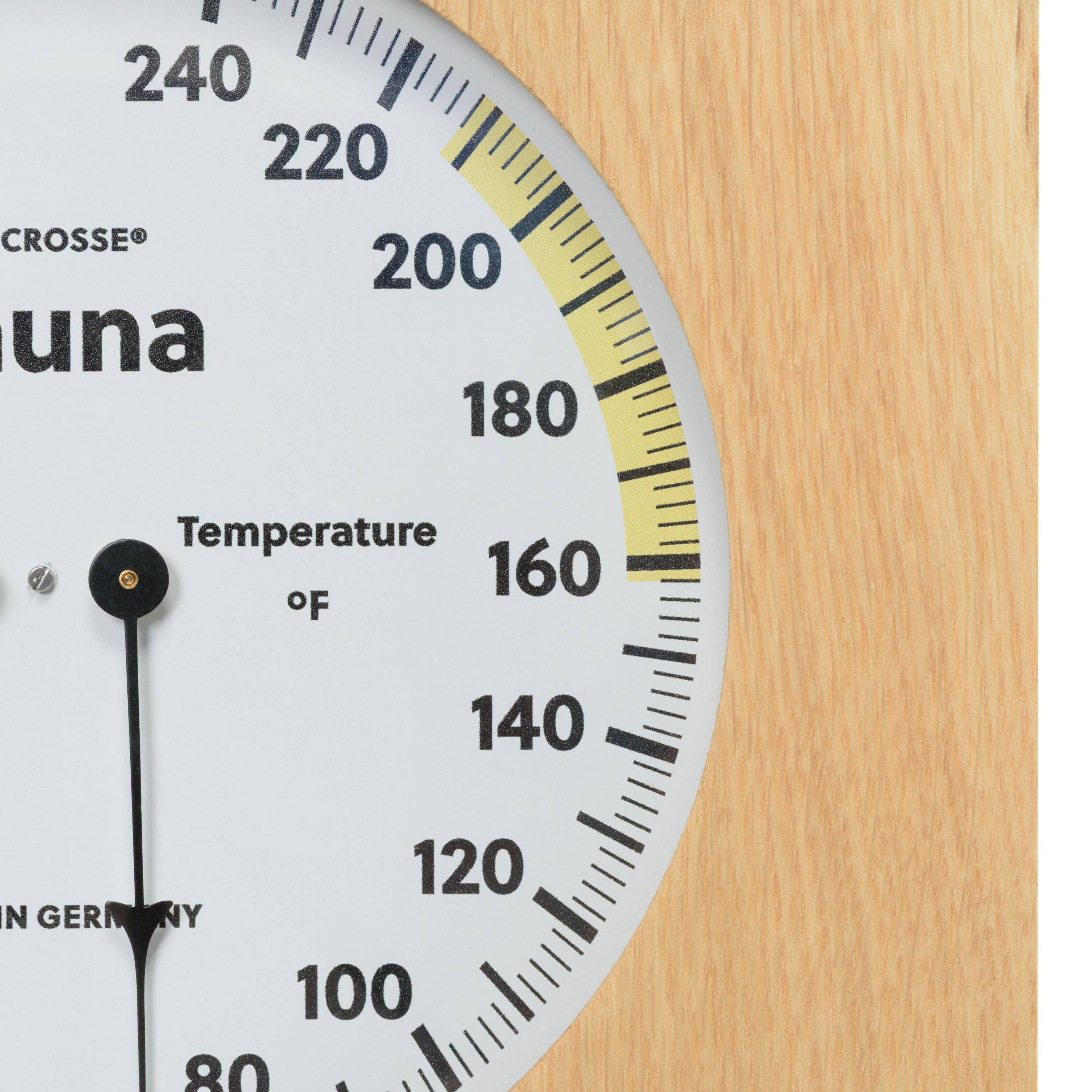 240 220 CROSSE 200 una 180 Temperature 160 °F 140 120 IN GERMANY 100 80