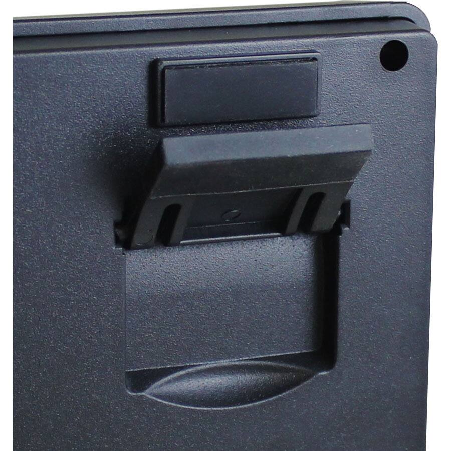 Alt View 3. Adesso - Adesso EasyTouch 630UB - Antimicrobial Waterproof Keyboard - Cable Connectivity - USB Interface - 104 Key(s) - Windows - Black.