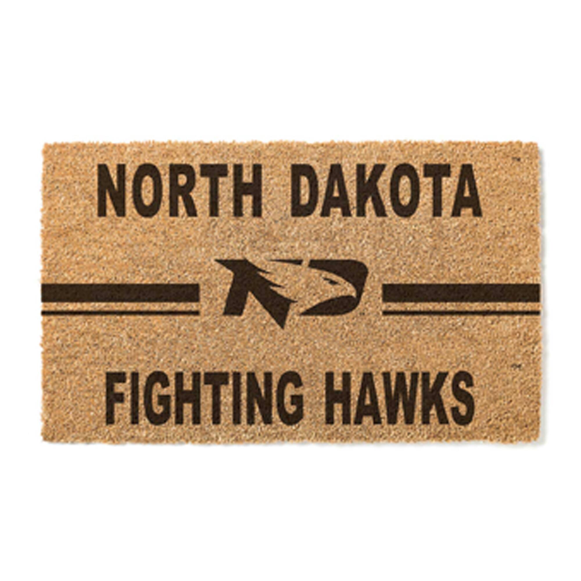 North Dakota 18" x 30" Team Logo Doormat