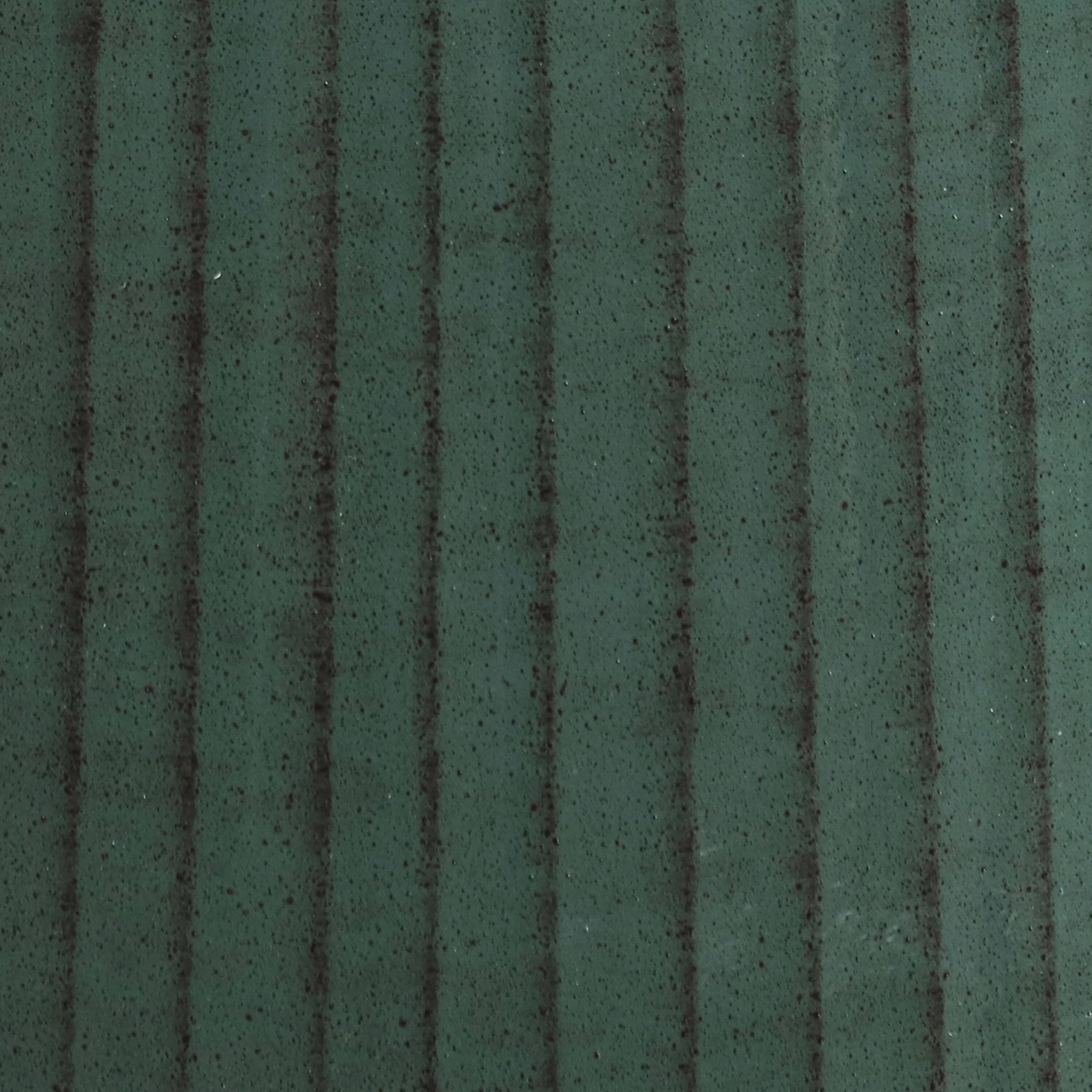 Alt View 9. Sunnydaze - Gleeful Garden Metal Outdoor Bird Bath - Green.