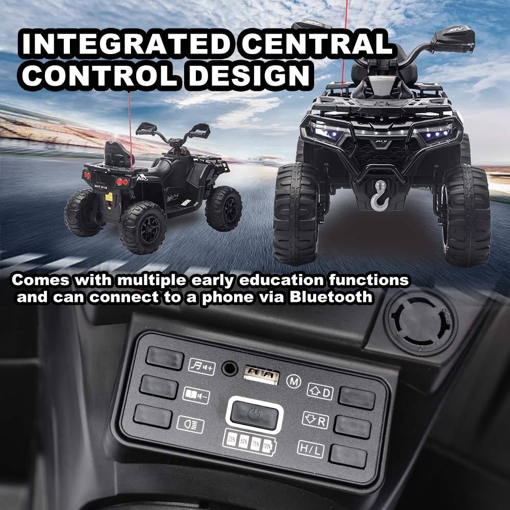 INTEGRATED CENTRAL CONTROL DESIGN

ATV

Comes with multiple early education functions and can connect to a phone via Bluetooth

4+

RA M

R

25% 50% 75%

H/L