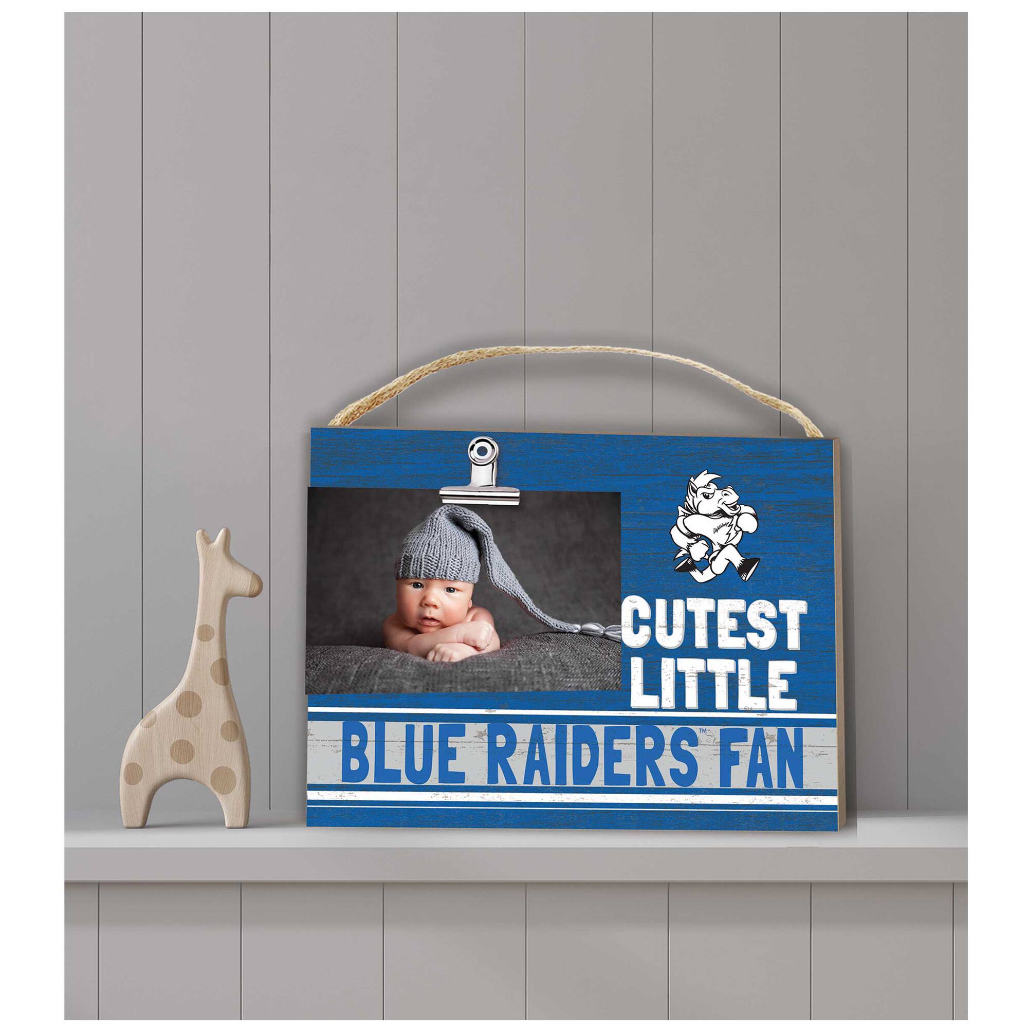 CUTEST LITTLE BLUE RAIDERS FAN