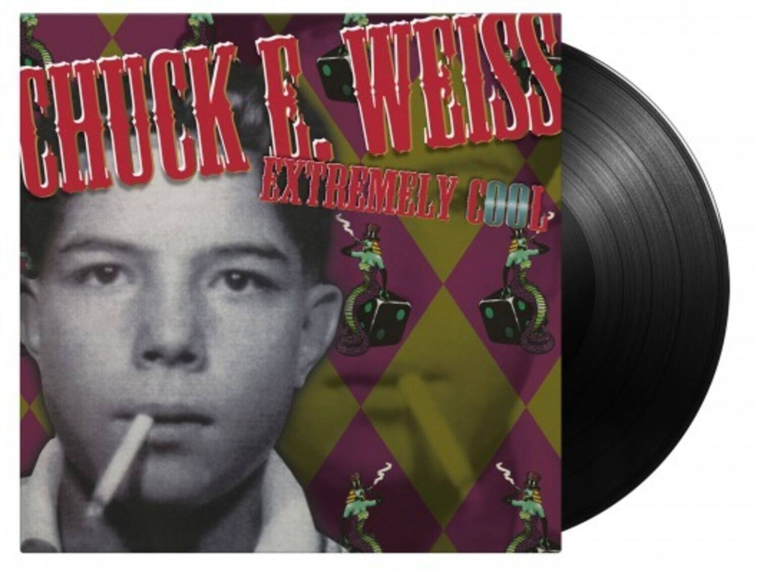 Chuck Weiss E- Extremely Cool- VINYL LP